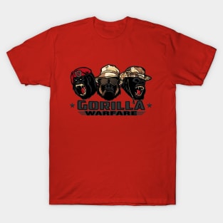 Gorilla Warfare - Gray variant T-Shirt